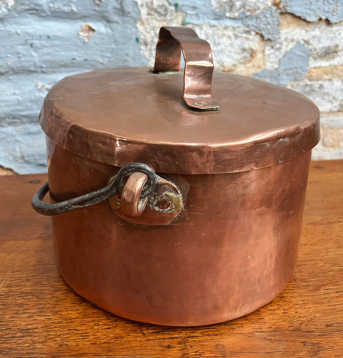 Copper cauldron