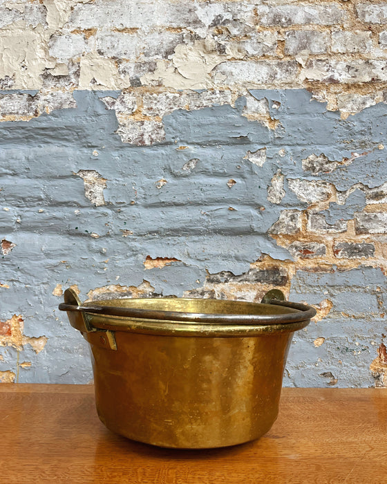 Brass cauldron