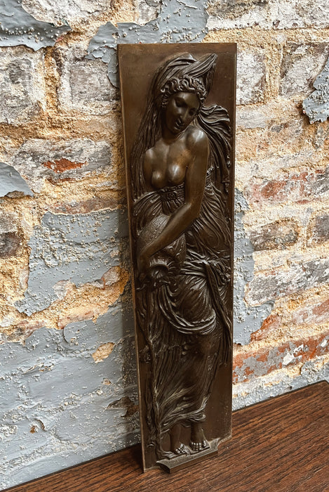 Barbedienne bronze plaque