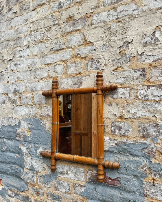 Bamboo mirror