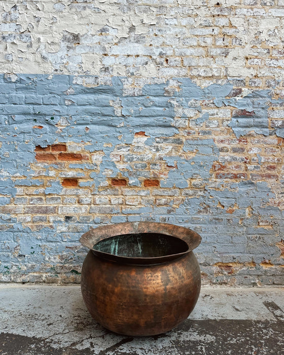 Chaudron en cuivre
