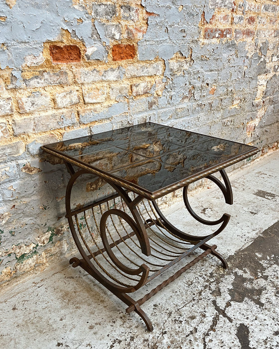 Wrought iron table