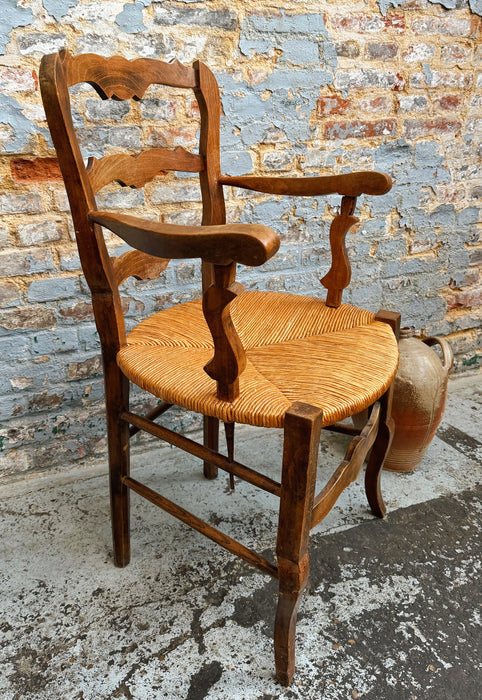 Rustic armchair