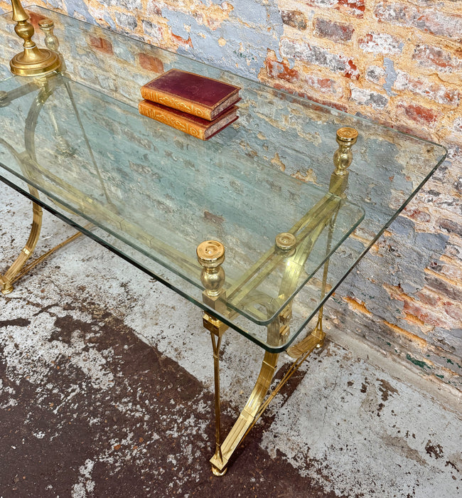 Console en verre
