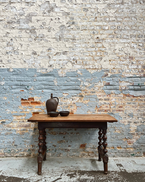 Walnut console