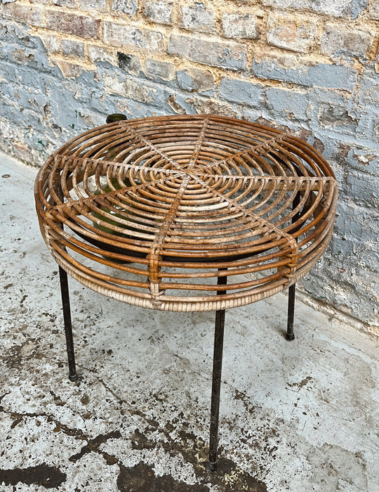 Rattan coffee table