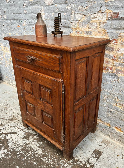 Oak jam cupboard