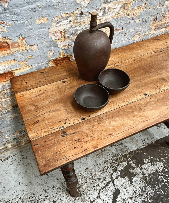 Walnut console