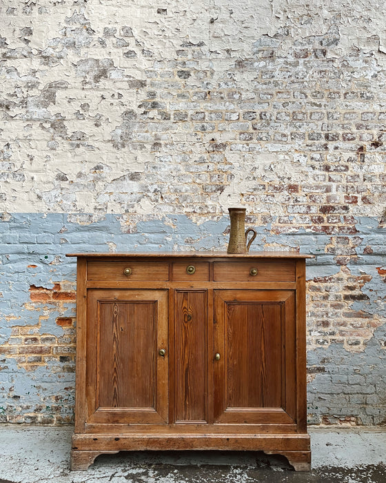 Pitch-pine sideboard