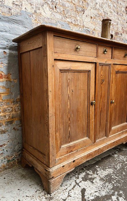 Pitch-pine sideboard