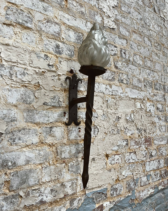 Wrought iron light