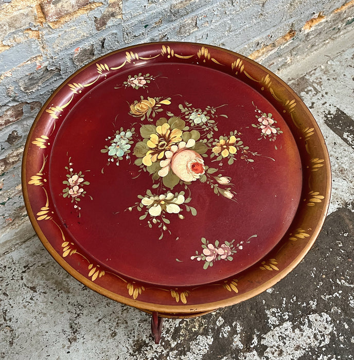 Guéridon en fer forgé