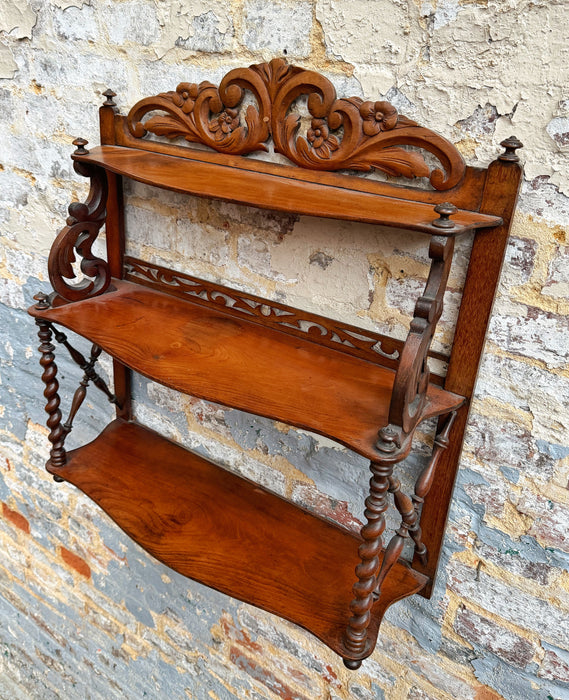 Étagère en acajou