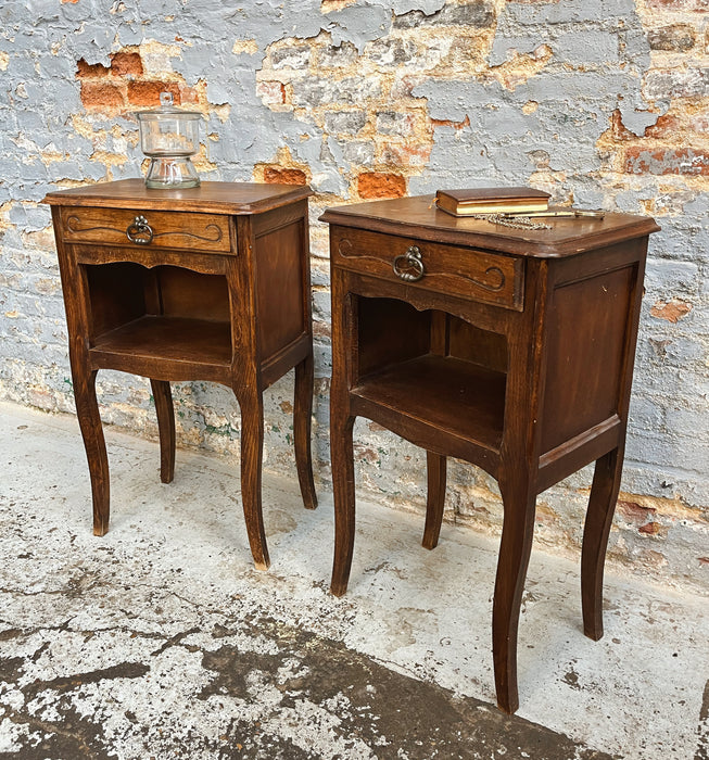 Pair of bedside tables