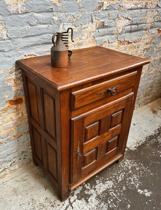 Oak jam cupboard