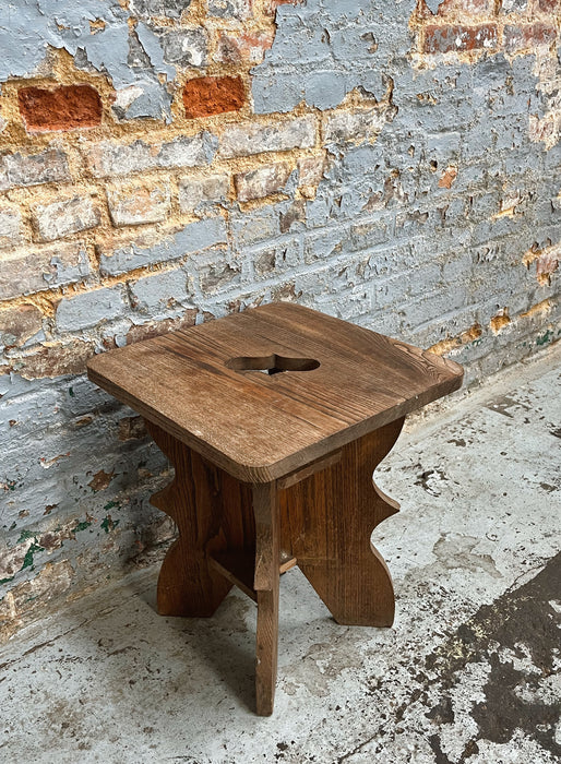 Tabouret en hêtre