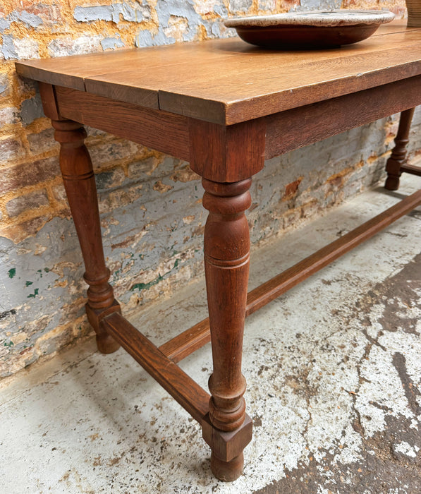 Console en chêne