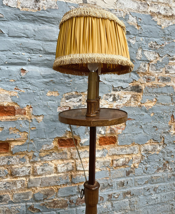 Walnut lamp