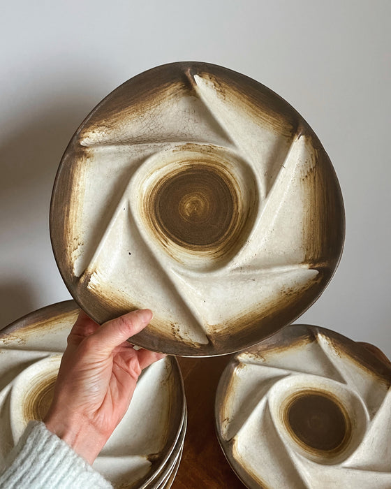 6 assiettes Longchamp