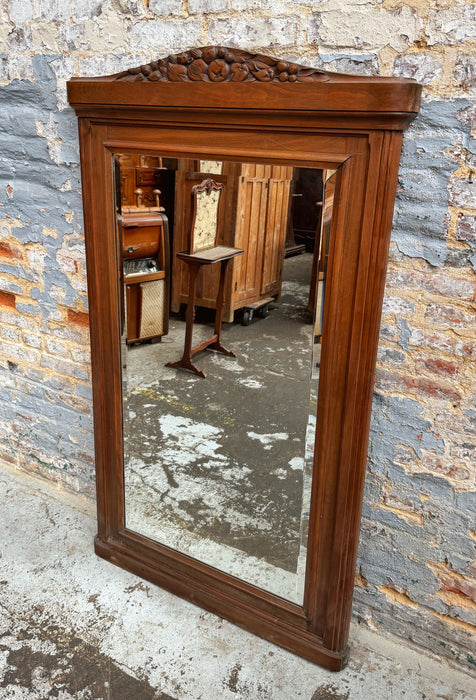 Miroir en noyer
