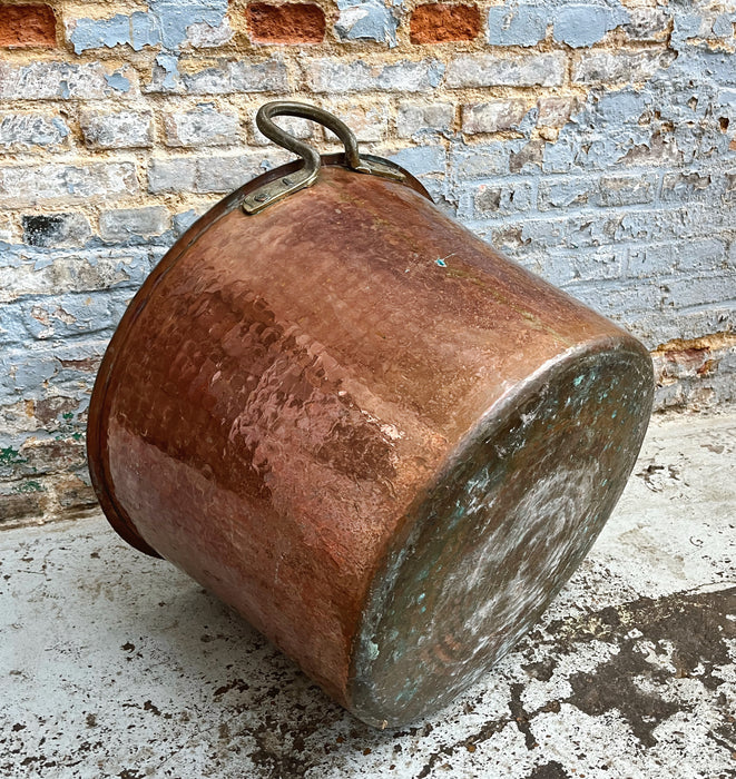 Copper cauldron