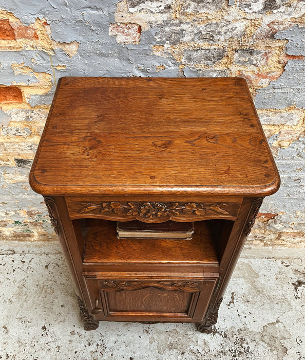 Neo-rustic bedside table