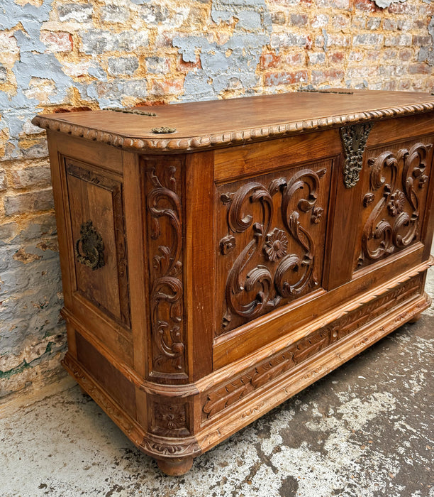 Walnut chest