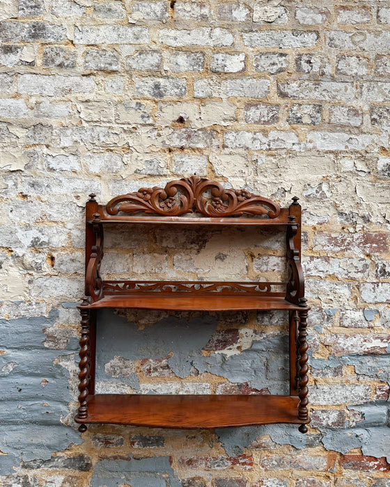Étagère en acajou