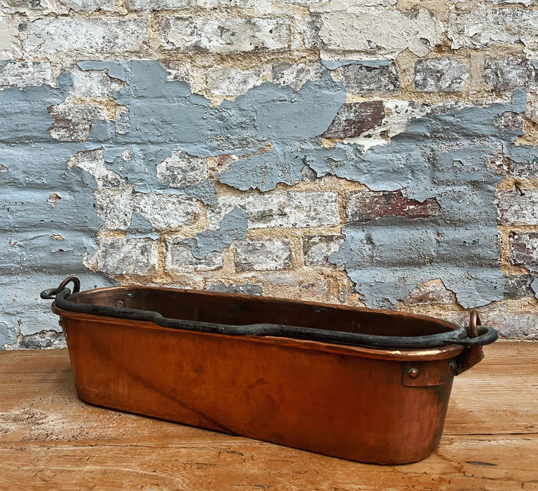 Poissonnière en cuivre