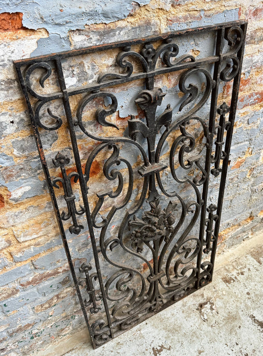 Grille en fonte