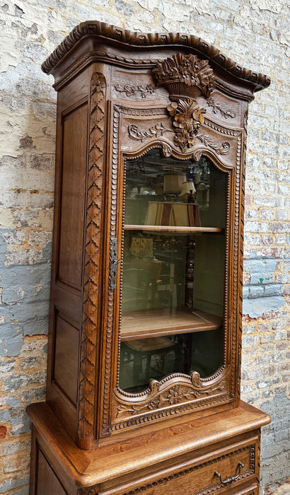 Vitrine néo-rustique