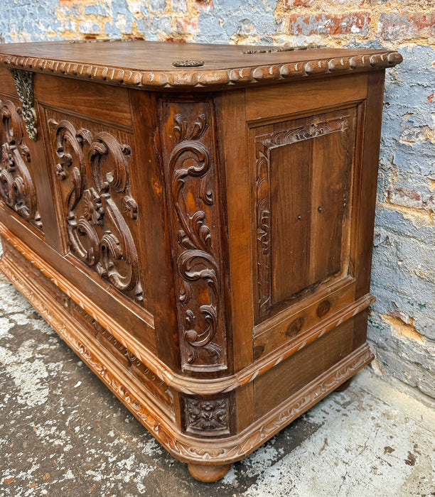 Walnut chest