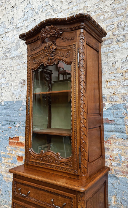 Vitrine néo-rustique