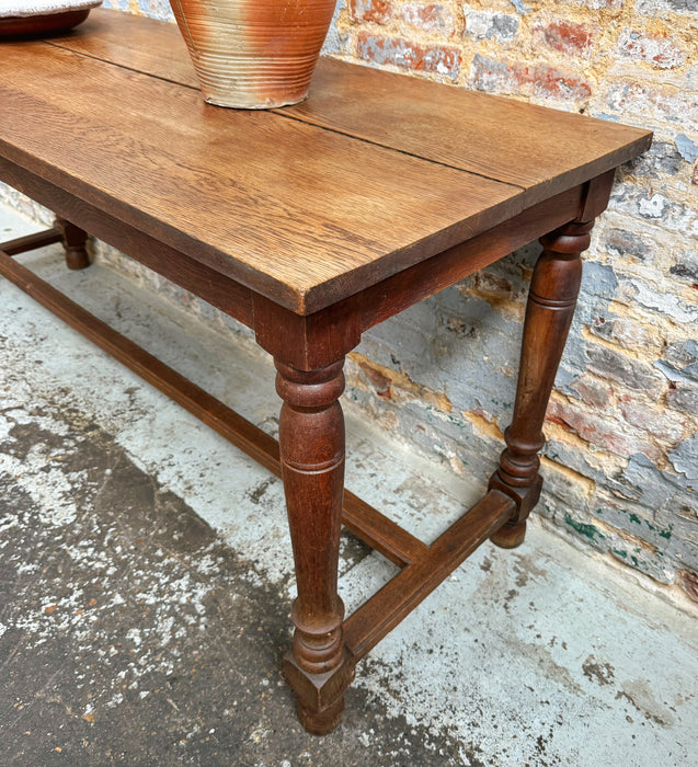 Console en chêne