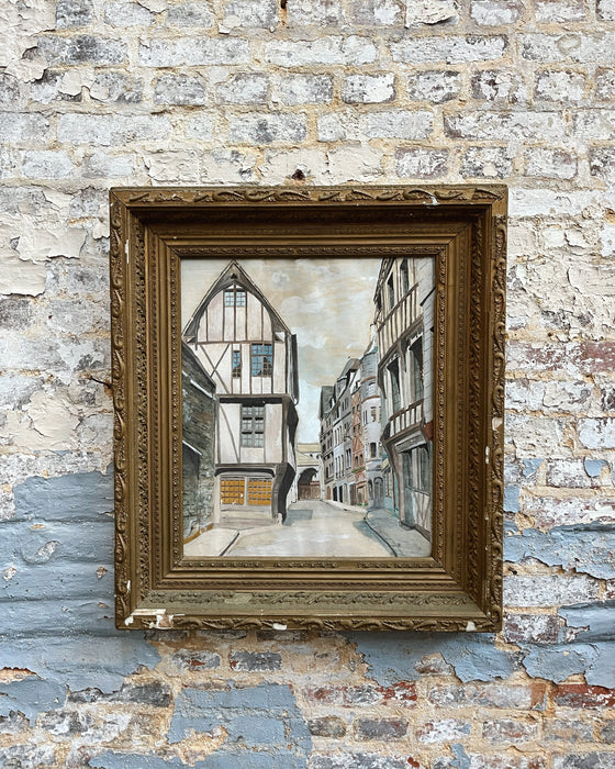 Aquarelle de Rouen