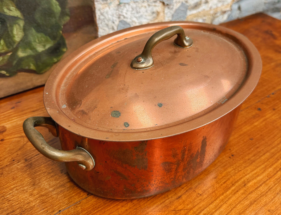 Cocotte en cuivre