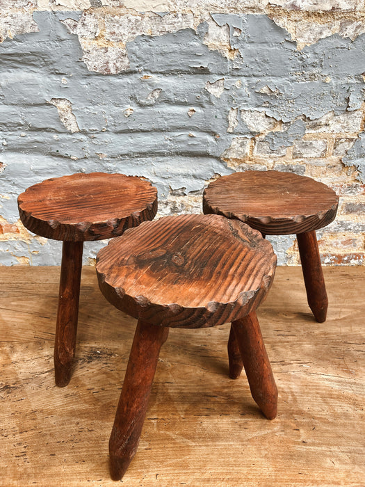 Set of three stools