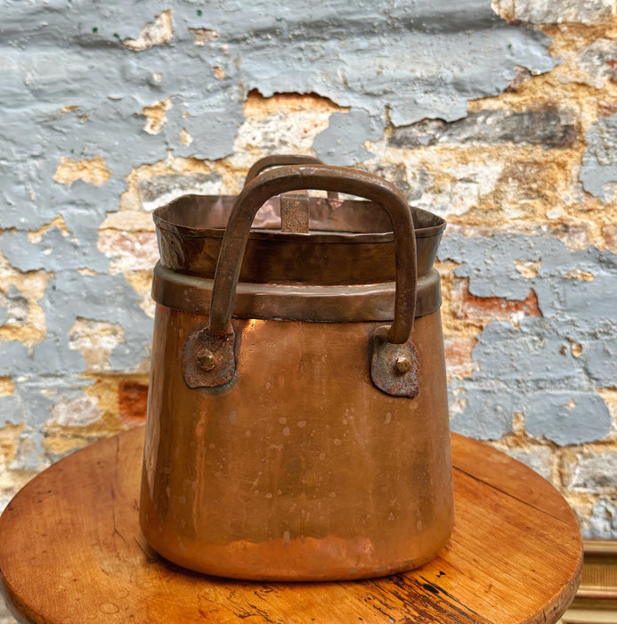 Daubière en cuivre