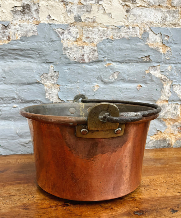 Copper cauldron