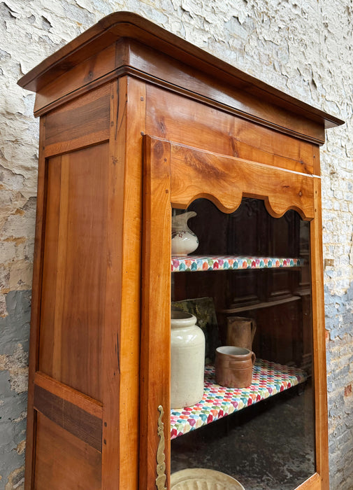 Rustic display cabinet