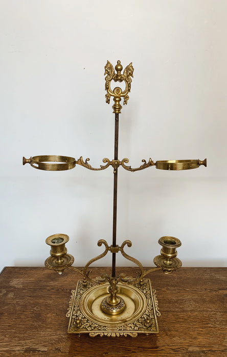 Bronze candlestick