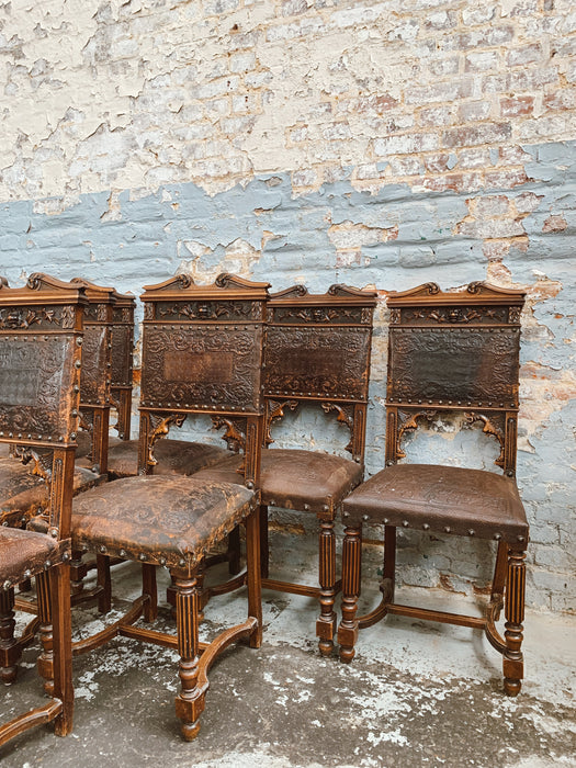 8 Renaissance chairs