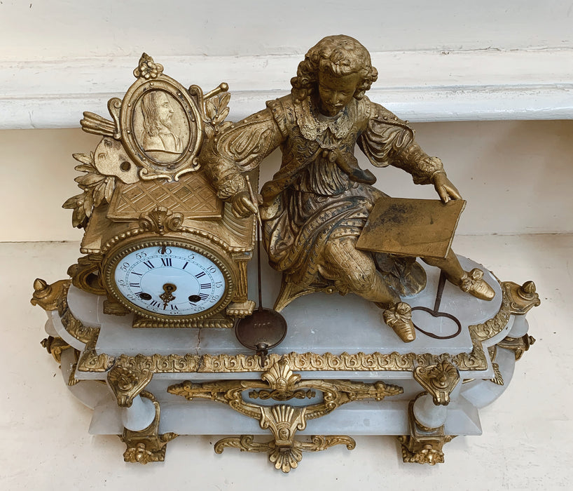 Bronze clock