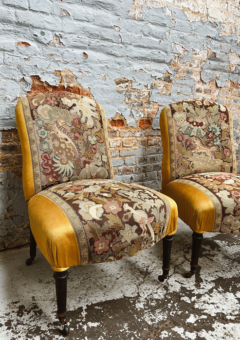 Pair of armchairs