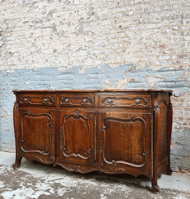 Neo-rustic sideboard