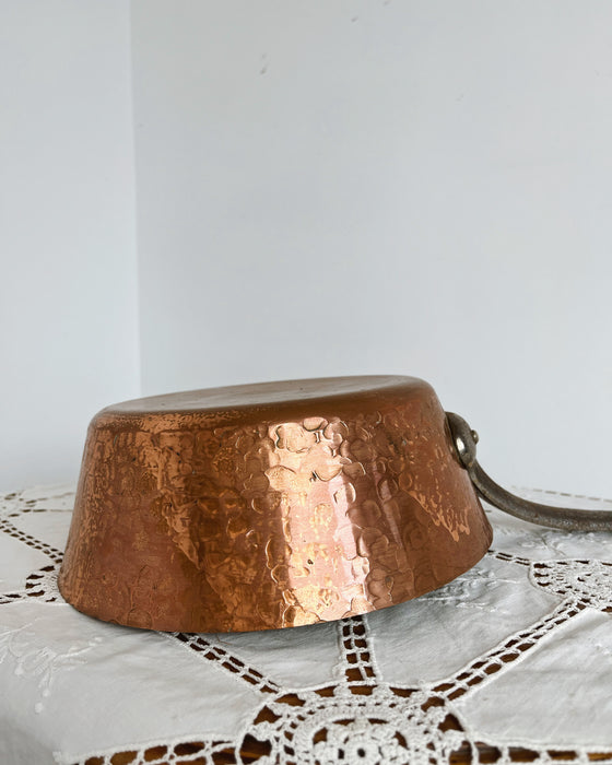 Copper saucepan