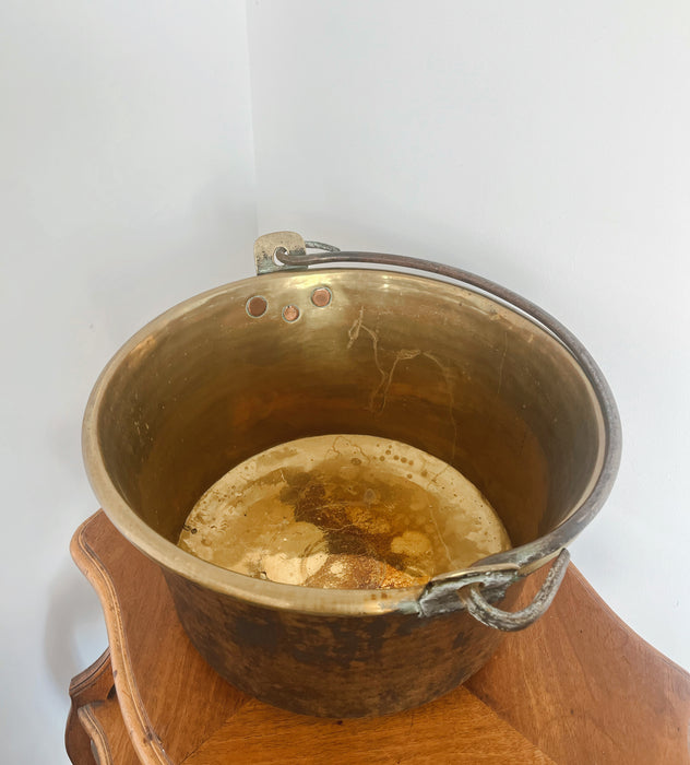 Brass bucket