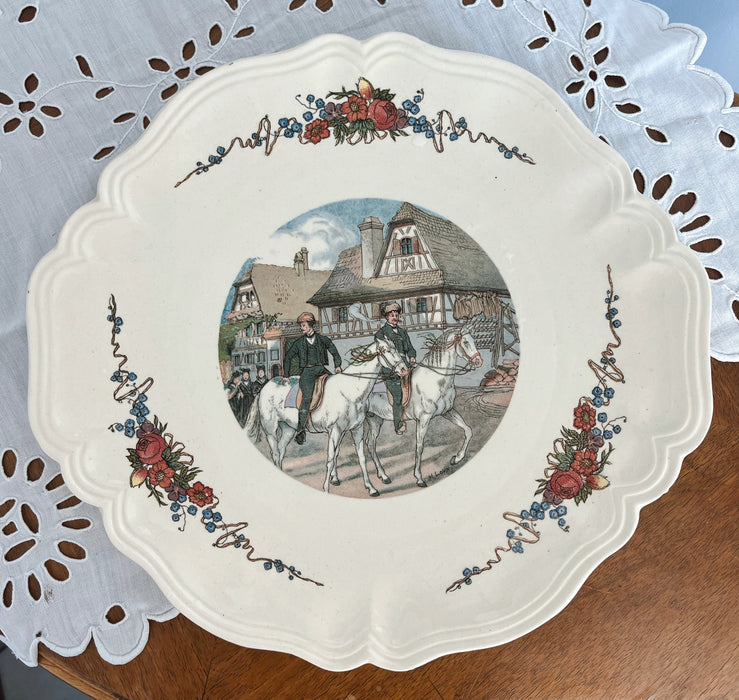 Sarreguemines dish