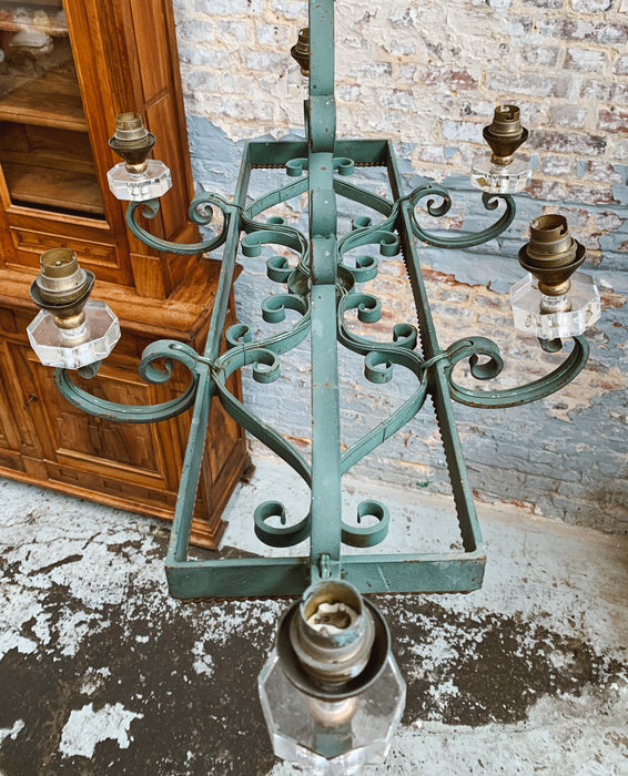 Sèvres crystal chandelier