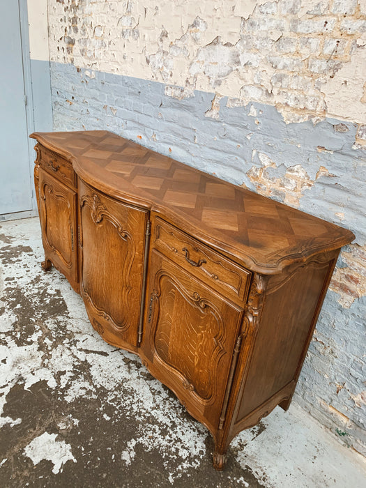 Neo-rustic sideboard